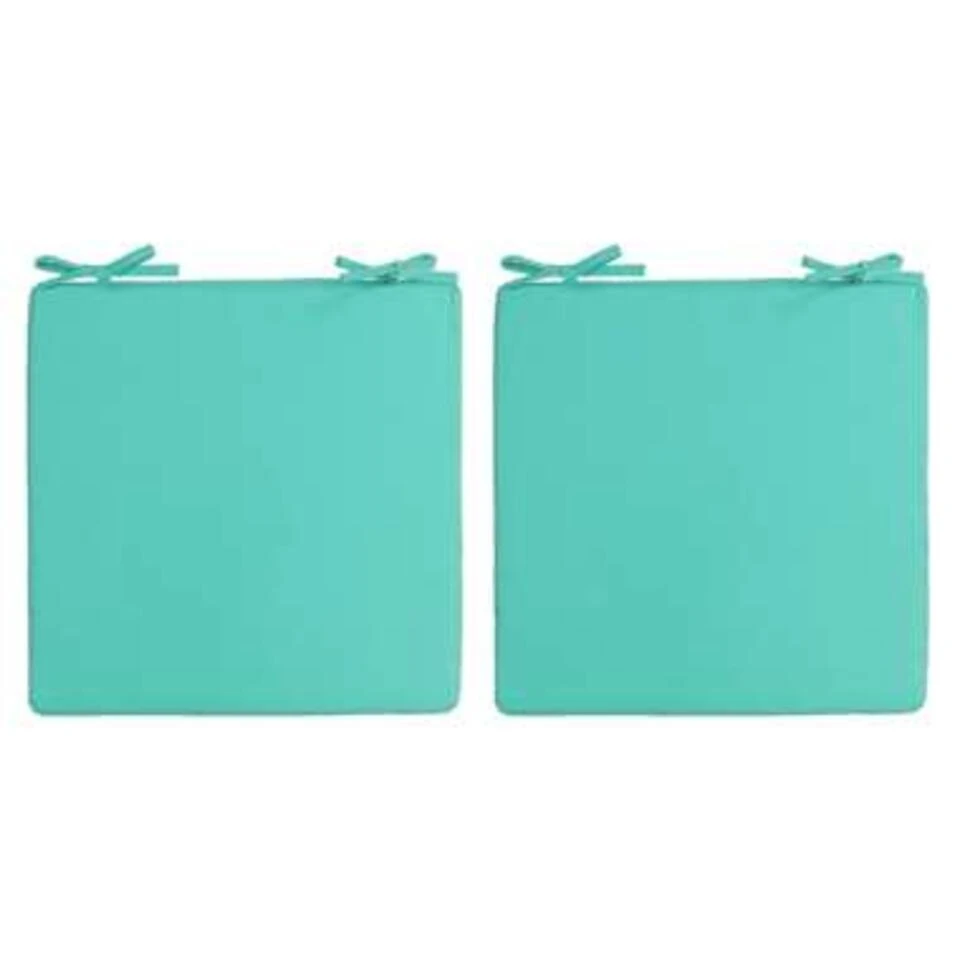 Anna's Collection Stoelkussen - Aqua Groen - Binnen En Buiten - 40 Cm - Image 2