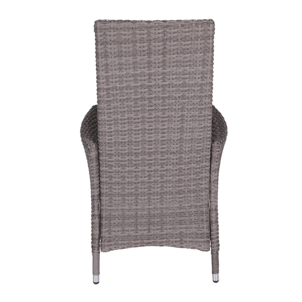 Garden Impressions Nice Verstelbare Tuinstoel Grijs - 2 Stuks - Image 3