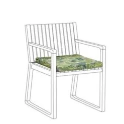 Beliani Zitkussen SASSARI - Groen Polyester