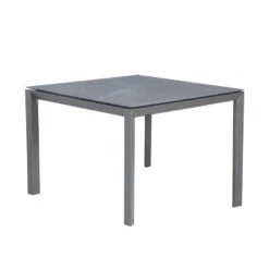 Garden Impressions Palmas Tuintafel 90x90 Cm Donker Grijs