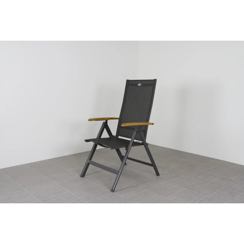Hartman Verstelbare Tuinstoel Napoli - Teak Armleuning - Image 3