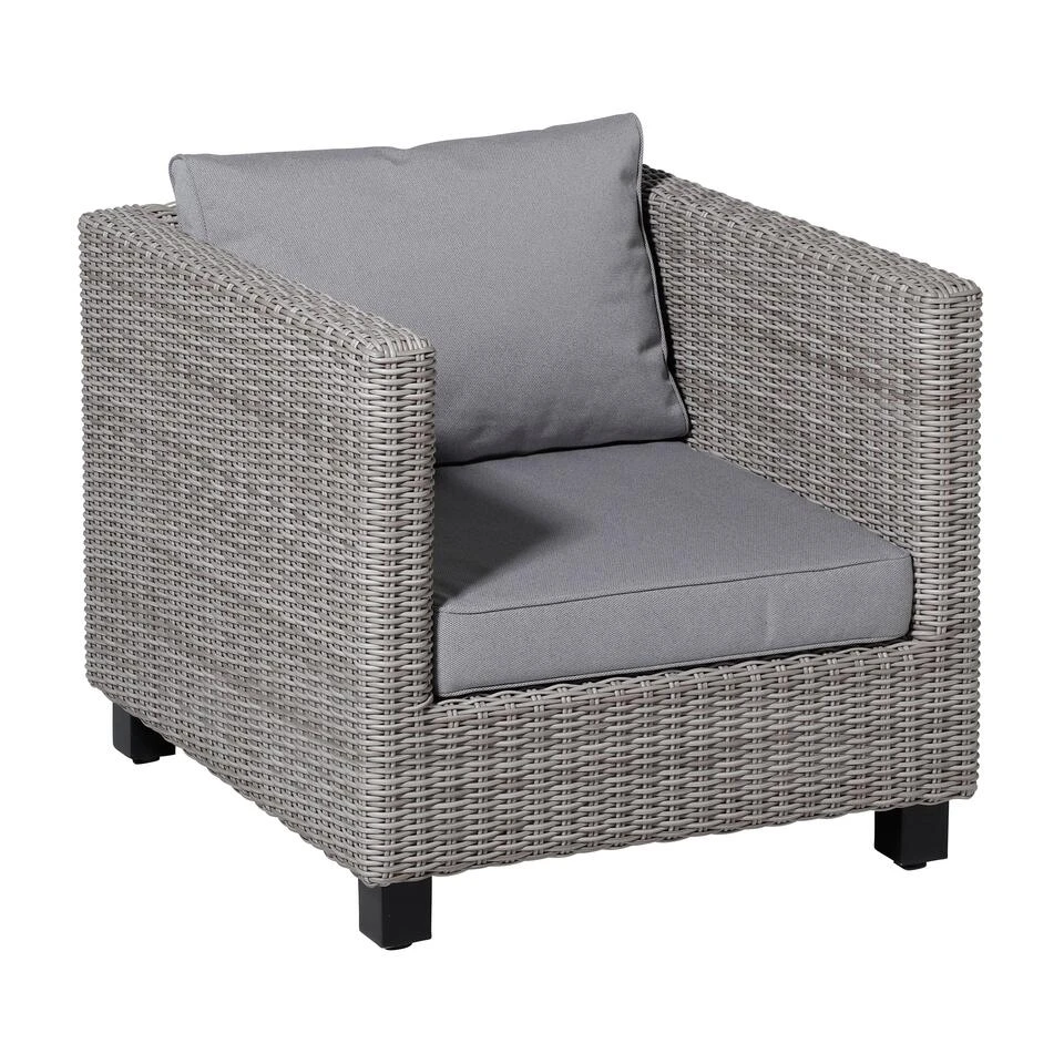 Perel Lounge Profi-line Outdoor Manchester Light Grey - Image 4