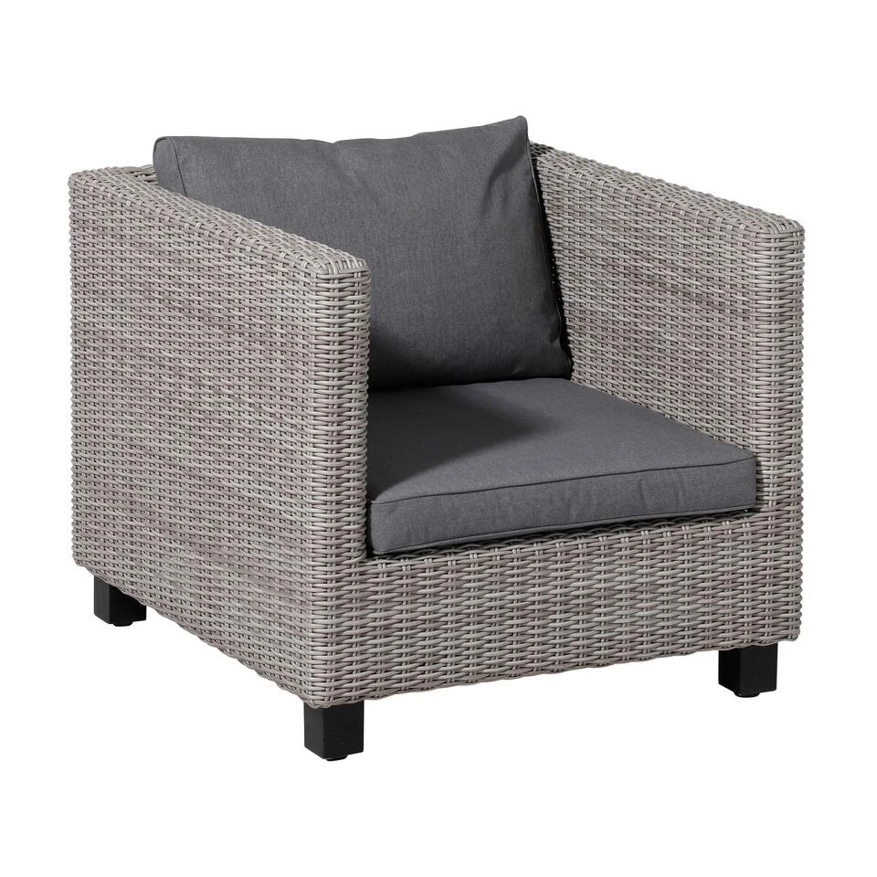 Madison Lounge Luxe Outdoor Oxford Grey Zitkussen 60x60cm - Image 4