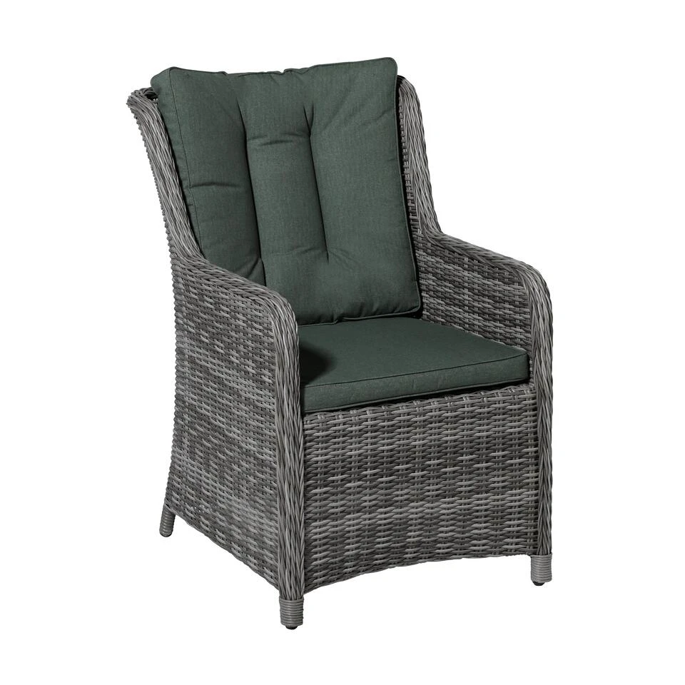 Madison Wicker - Dining Set Outdoor - Oxford Green - 46x95 - Image 2