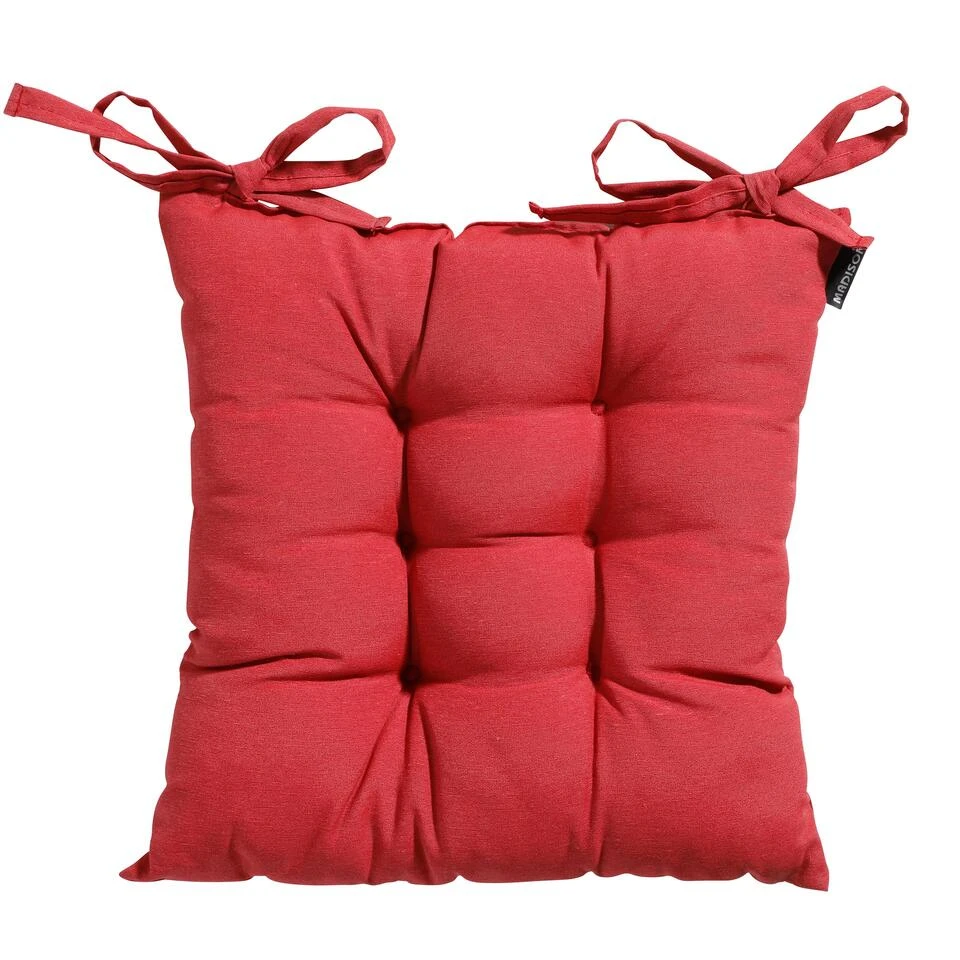 Madison Toscane Kussen - Panama Brick Red - 46x46 - Rood