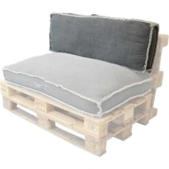 Unique Living Rugkussen Manouk Donkergrijs - 120 X 40 Cm