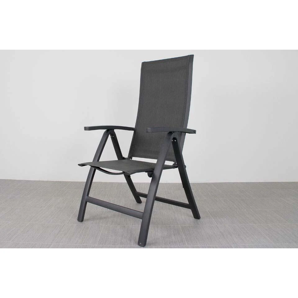 VDG Corsica Verstelbare Tuinstoel - Antraciet - Image 3