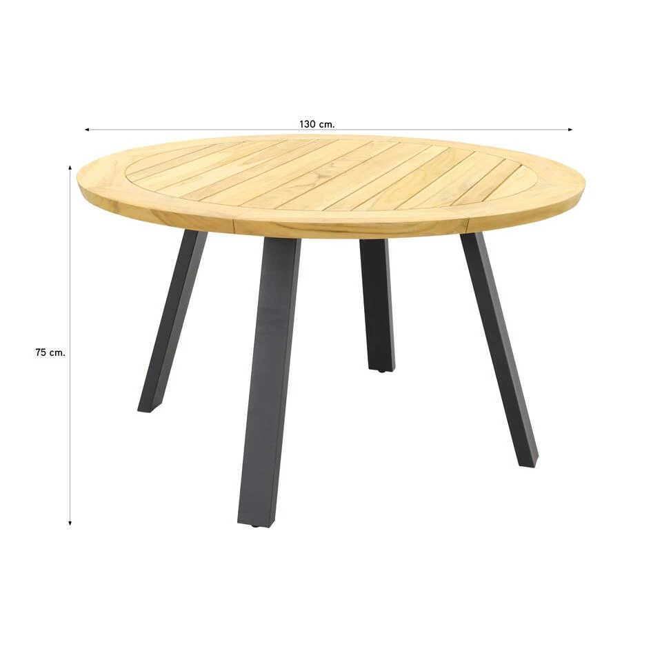 Taste Ambassador Tuintafel - 130 Cm. Rond - Image 2