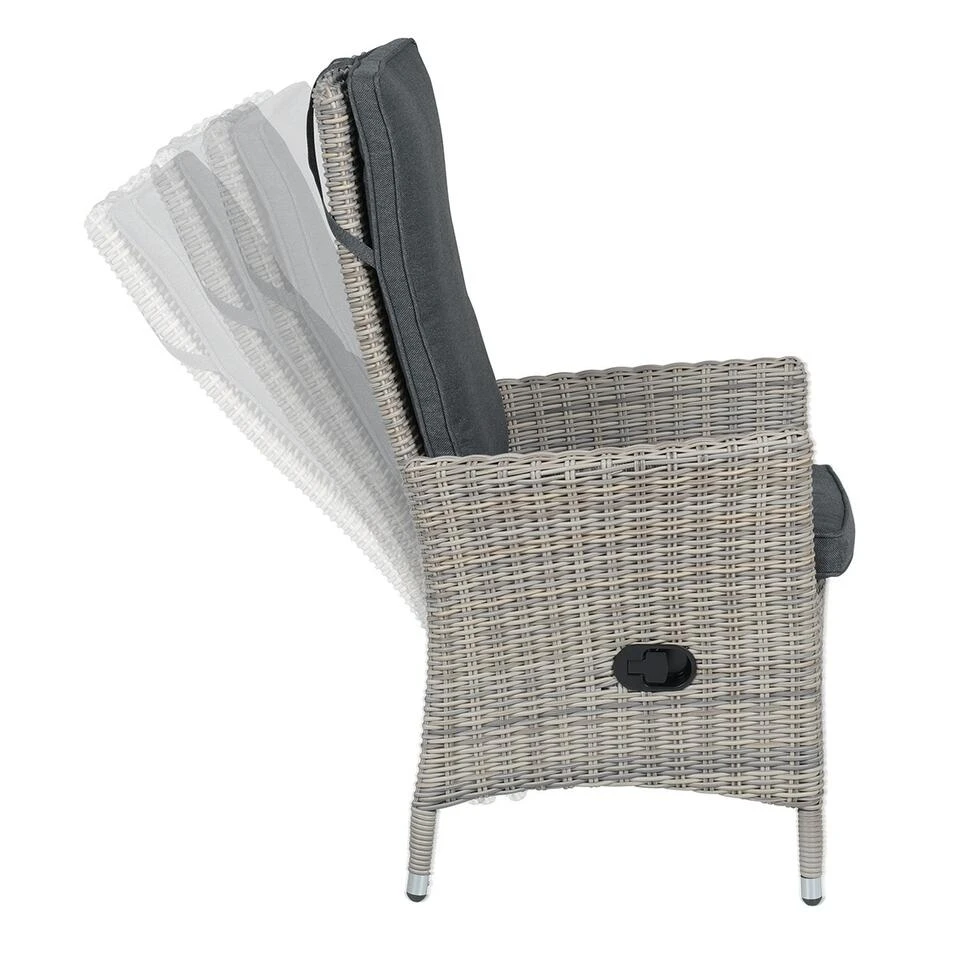 Garden Impressions Collin Verstelbare Tuinstoel - Vintage Willow - Image 2