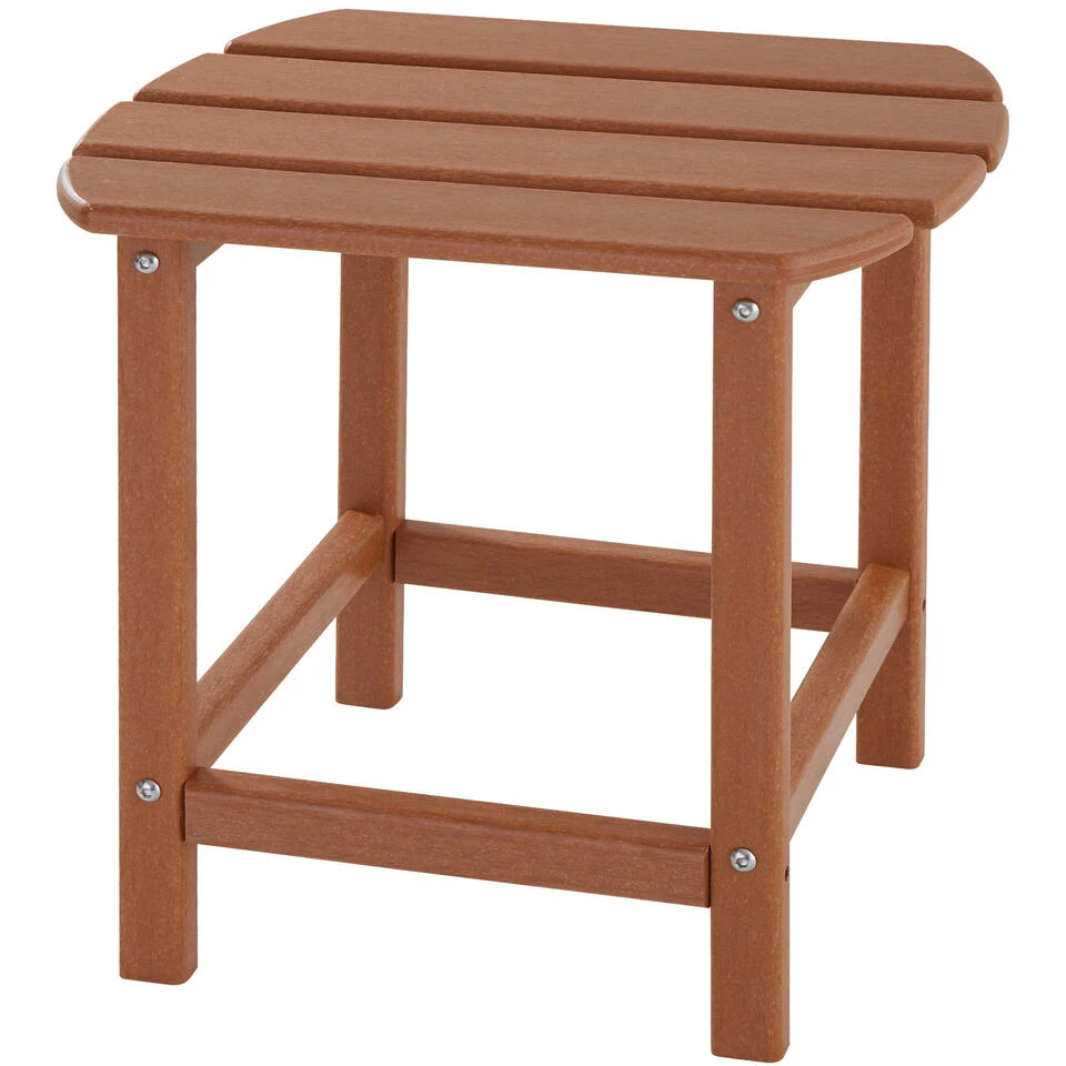 Tectake - Tuinstoel Janis Met Tafel - Houtlook - Bruin - Image 4