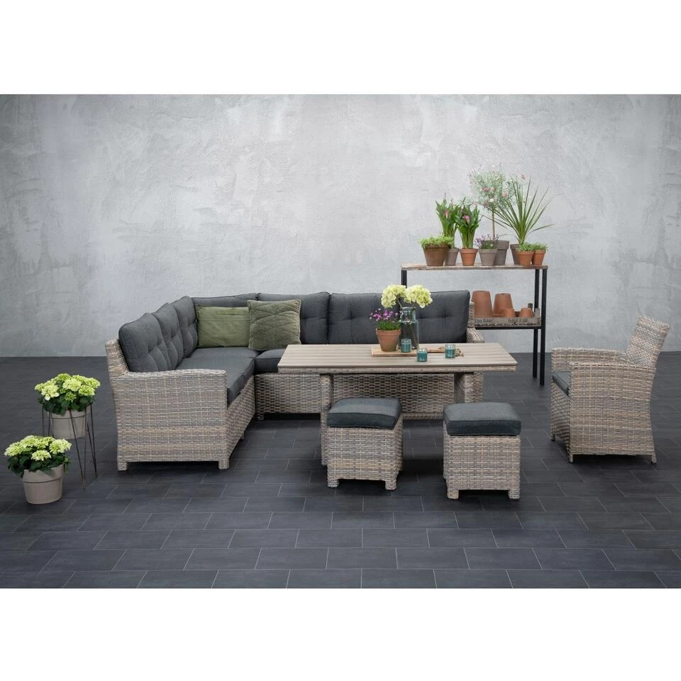 Garden Impressions Alaska Lounge Dining Tuinstoel -vintage Willow - Image 2