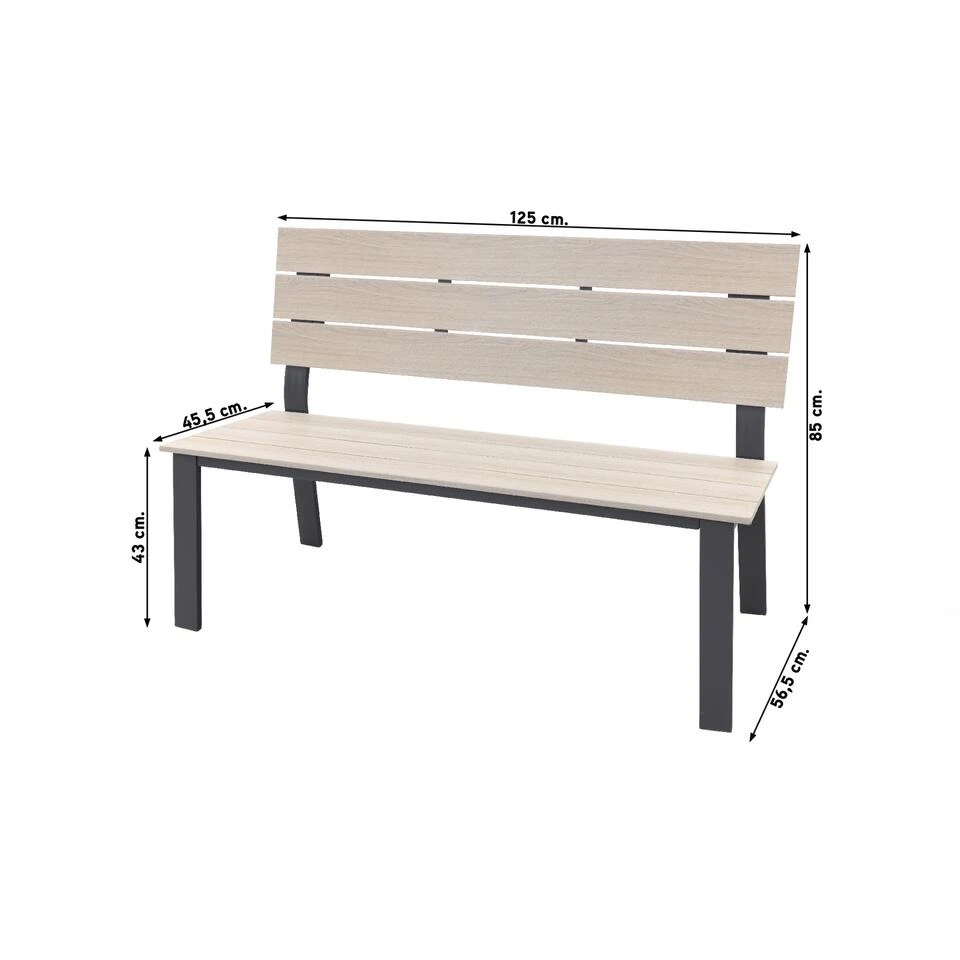 Garden Impressions Jondal Tuinbank 2-zits - Image 2