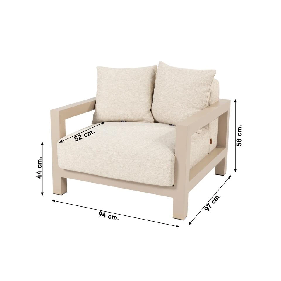 4 Seasons Raffinato Loungestoel (1 St.) - Image 2