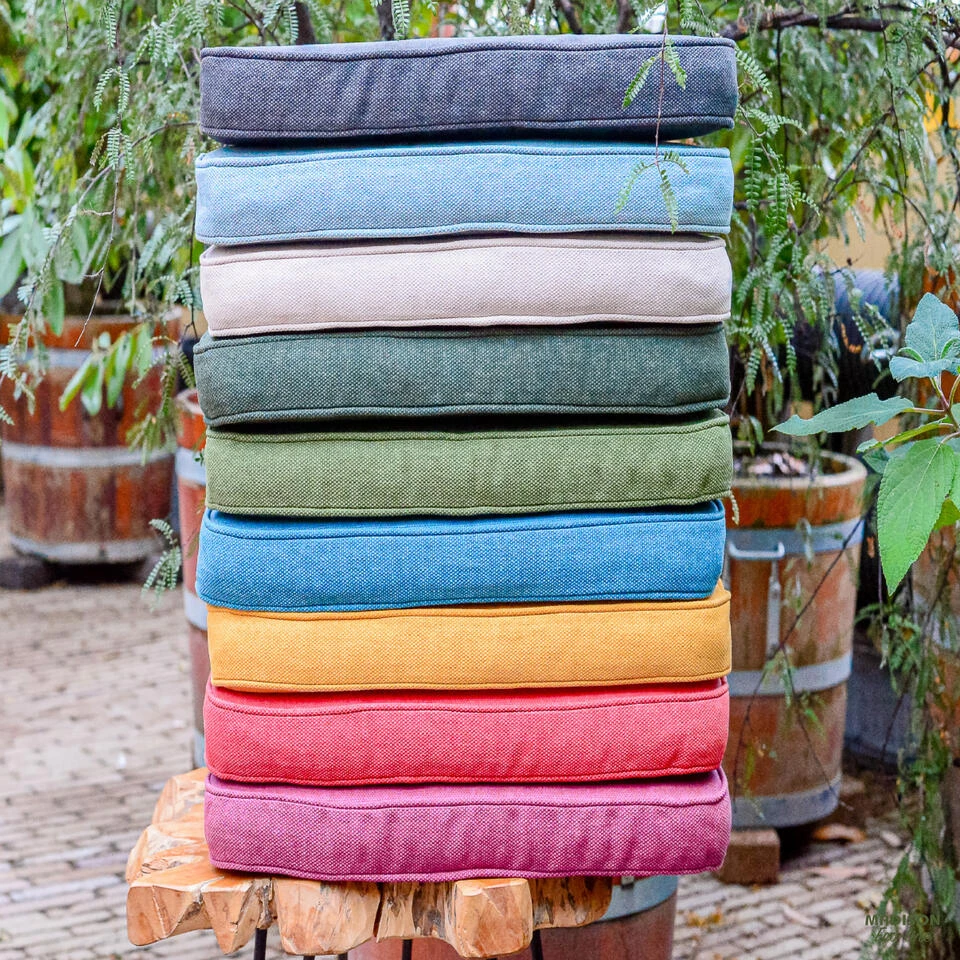 Madison - Bankkussen 110x48 - Oranje - Terra Recycled Canvas - Image 2