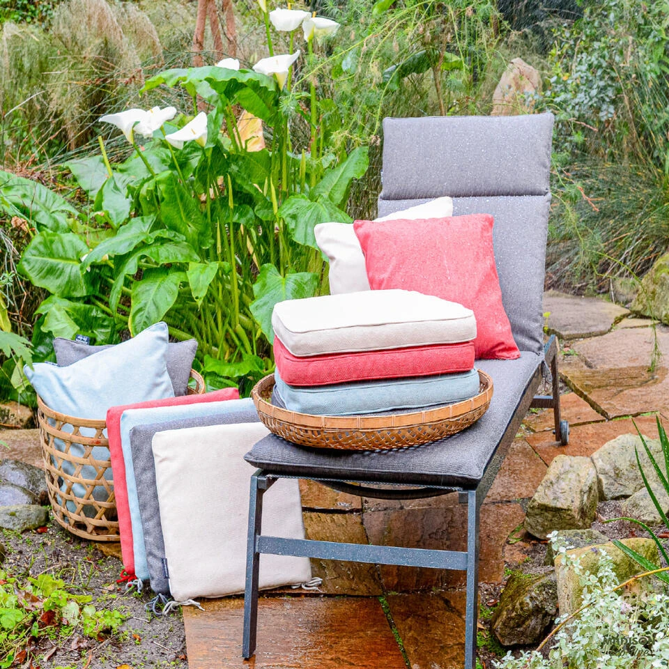 Madison - Bankkussen 110x48 - Oranje - Terra Recycled Canvas - Image 3