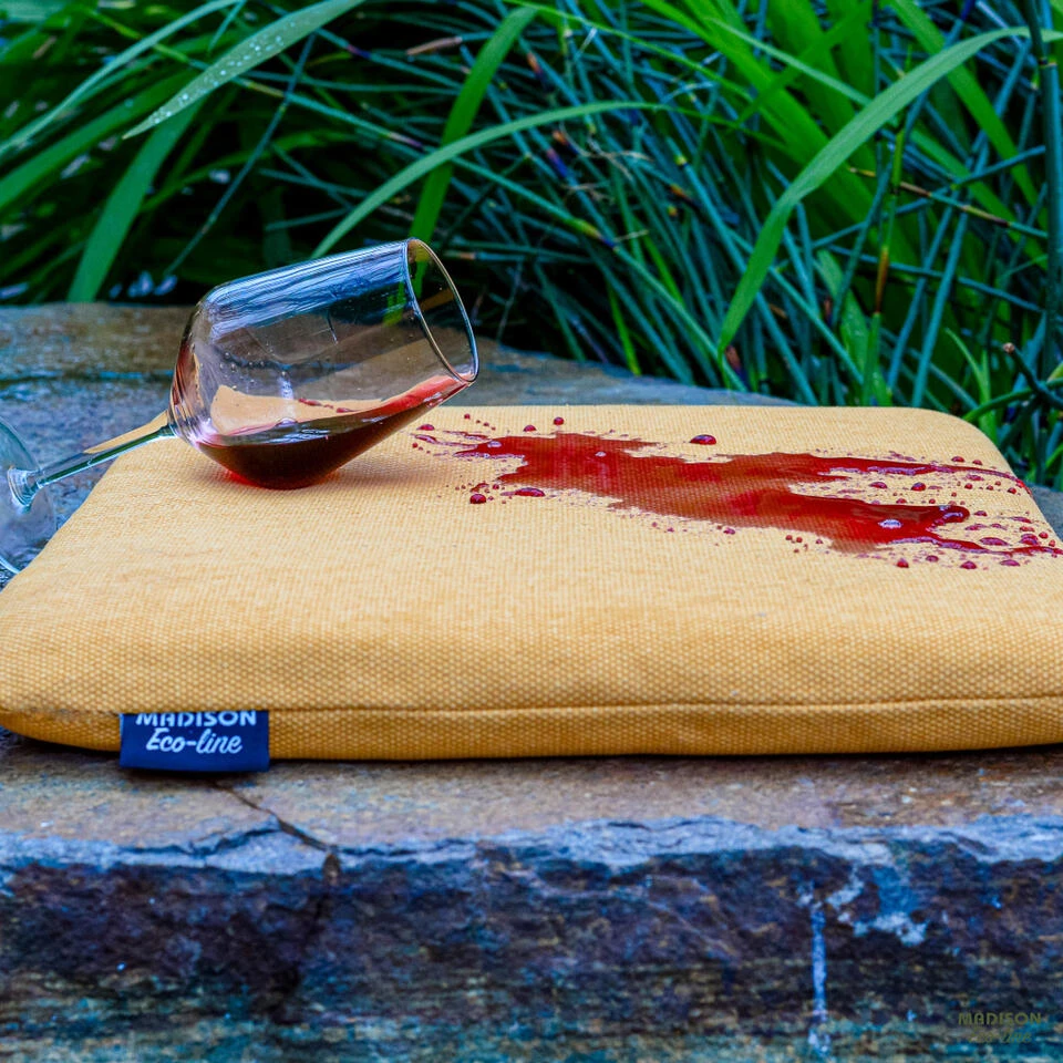 Madison - Bankkussen 110x48 - Taupe - Taupe Recycled Canvas - Image 3