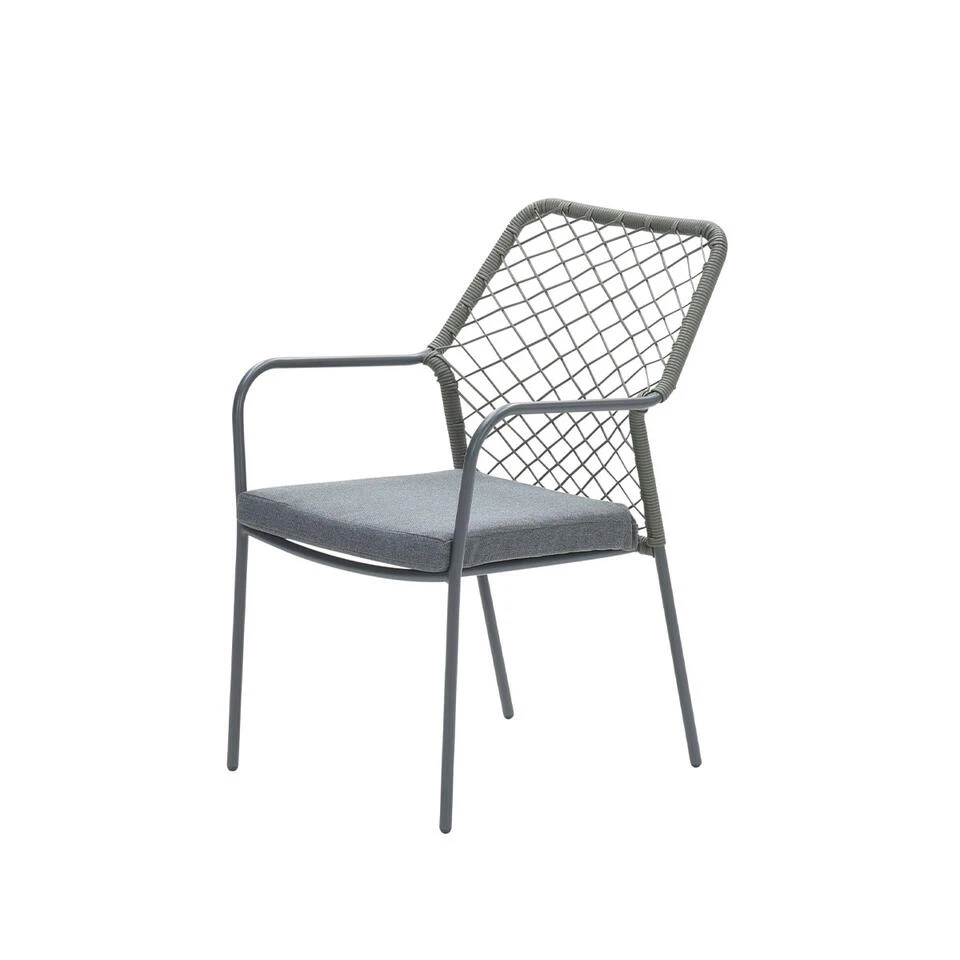 Garden Impressions Ross Tuinstoel Mosgroen - 4 Stuks - Image 4