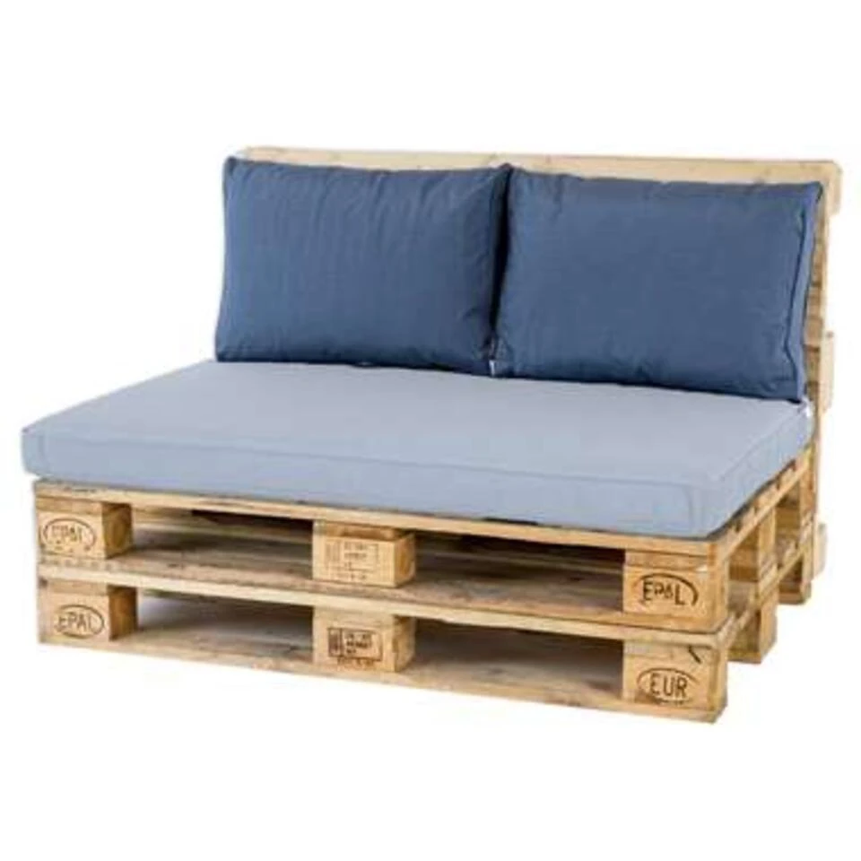 Madison Rugkussen Lounge Panama Safier Blue - 60 X 40cm - Image 2