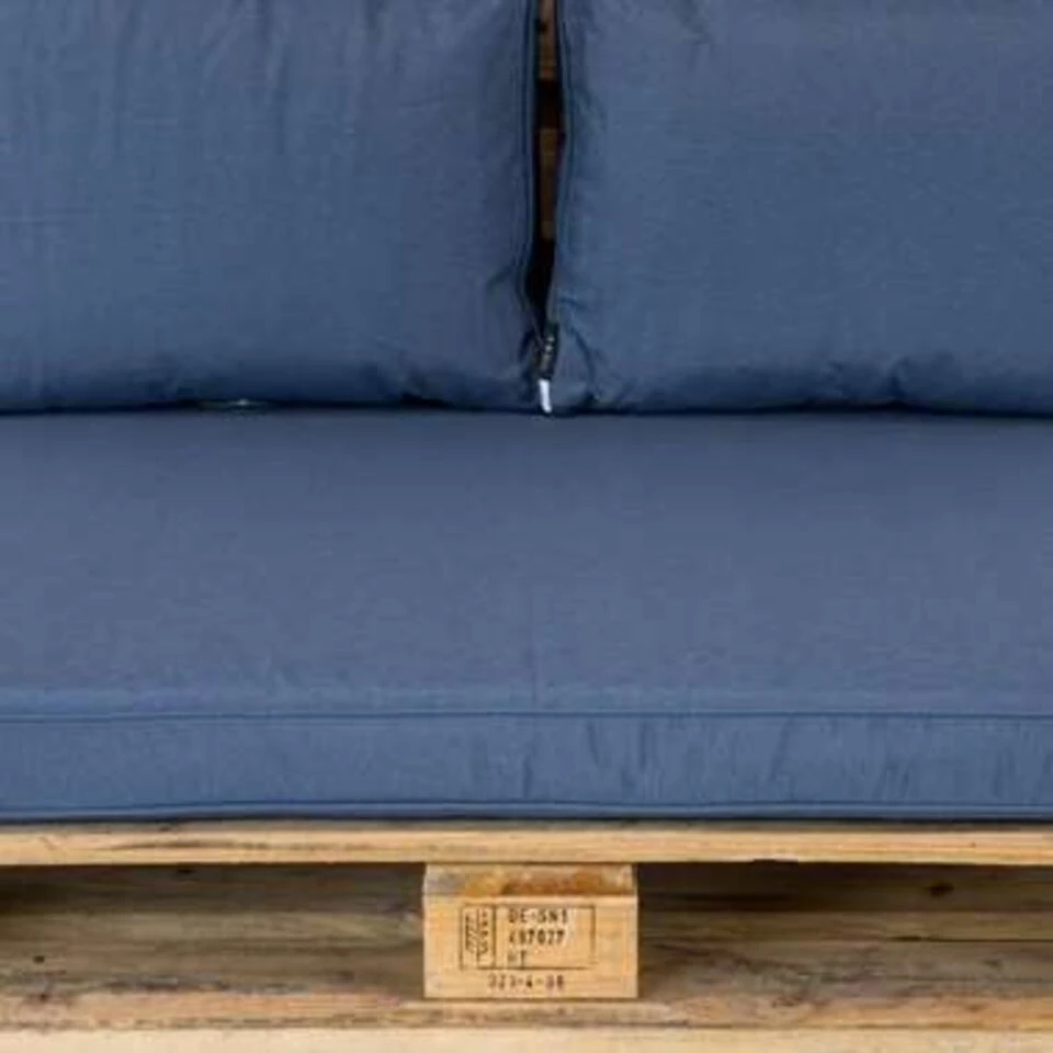 Madison Palletkussenset Lounge Blauw - 3 Delig - Image 3