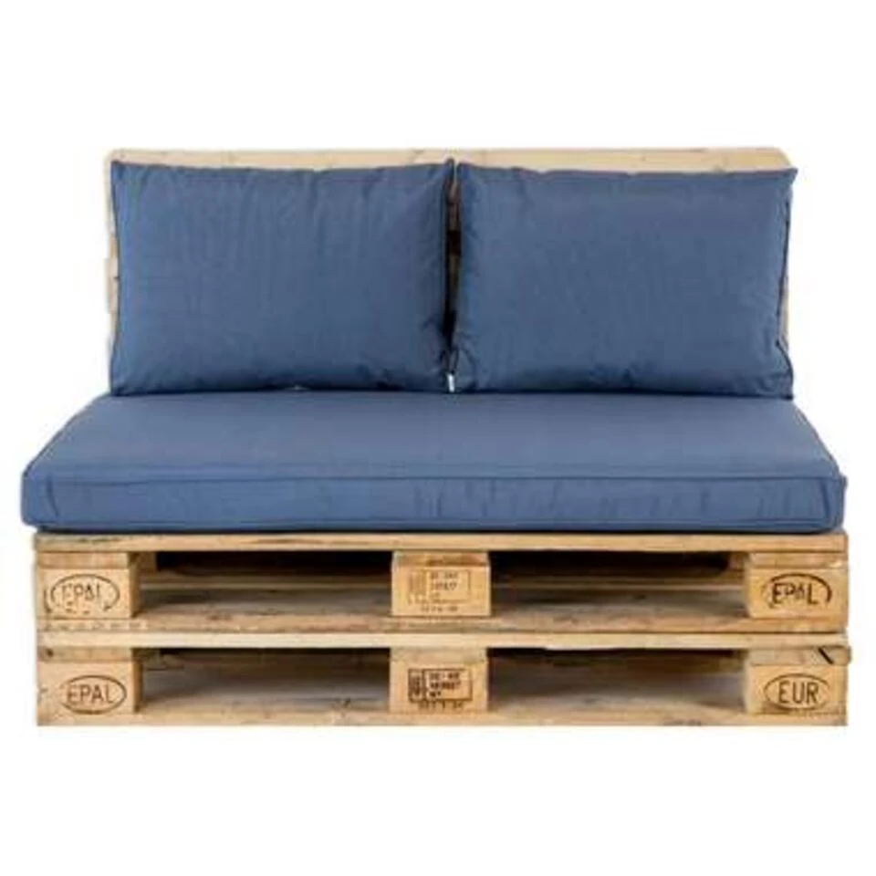 Madison Palletkussenset Lounge Blauw - 3 Delig - Image 4