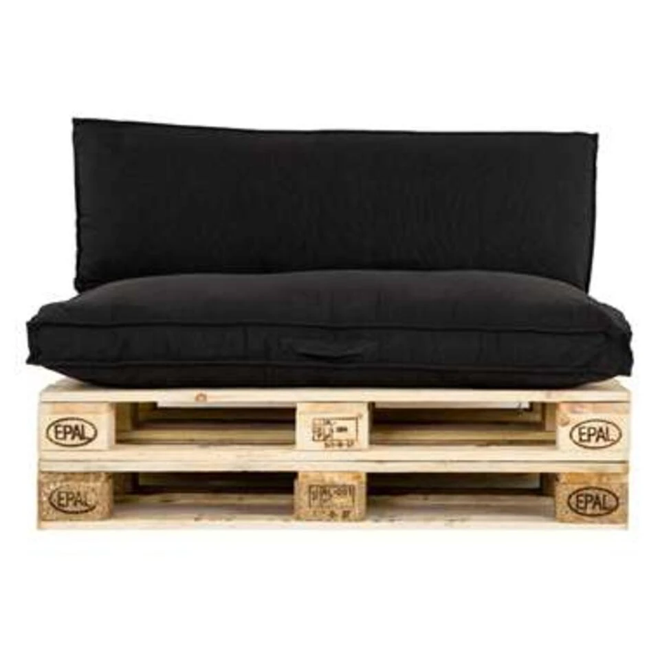 Unique Living Palletkussen Luana Zwart - 120 X 80 Cm - Image 2