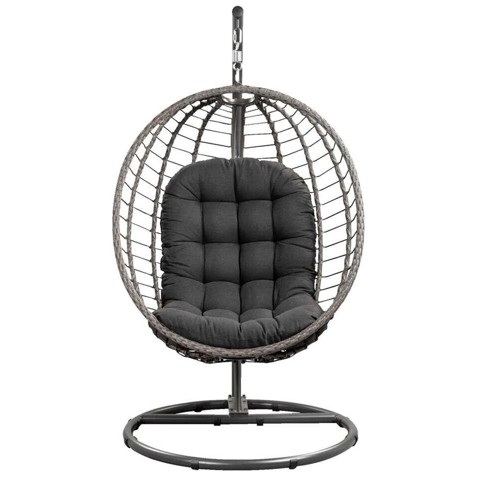 Hangstoel Lourdes - Antraciet - Ø105x190 Cm - Image 2