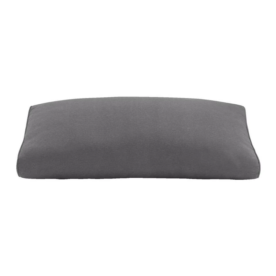 Le Sud Rug/zij Loungekussen Brest - Grijs - 73x43 Cm - Image 2