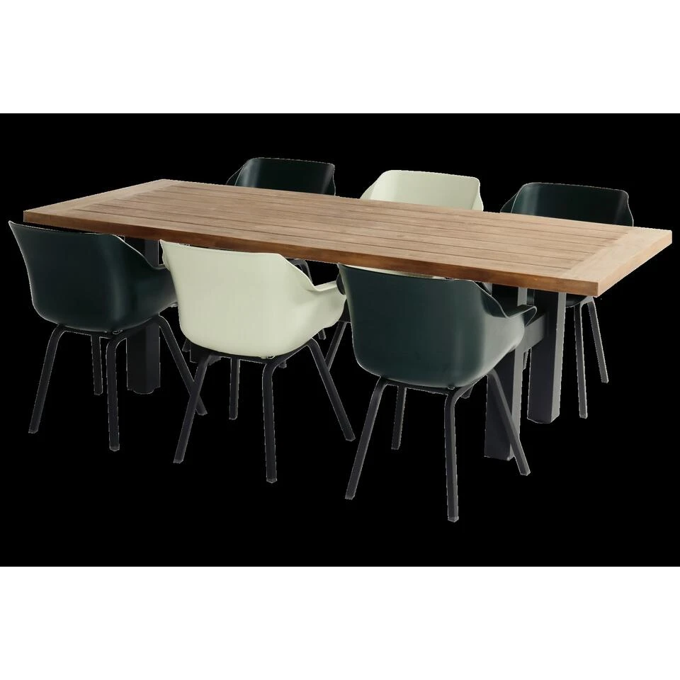 Hartman Sophie Studio Dining Armstoel - French Green - Set Van 2 - Image 3