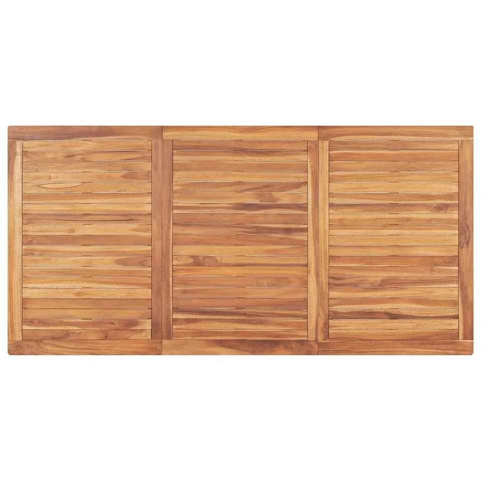 VidaXL Tuintafel 180x90x77 Cm Massief Teakhout - Image 4