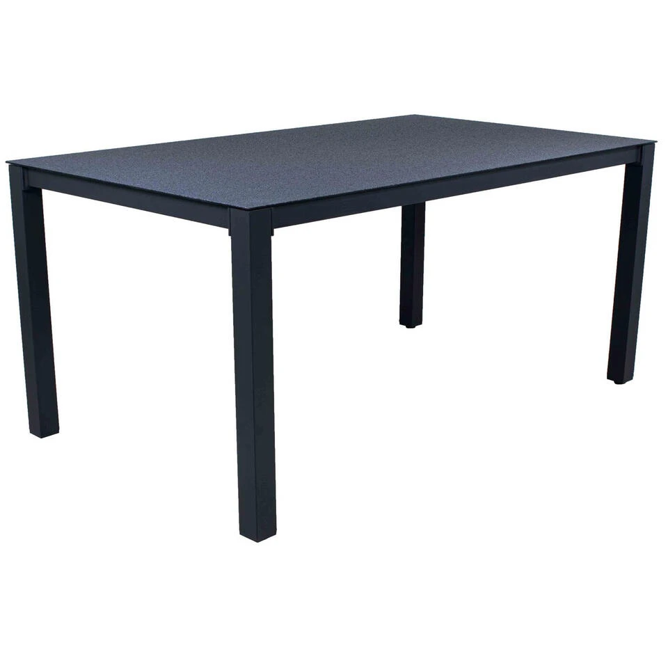 Giga Meubel Tuintafel Aluminium Antraciet 160cm - Tafel Dante - Image 3